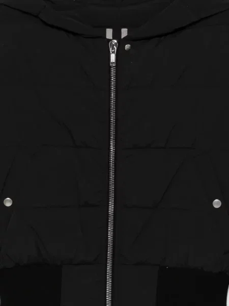 Geacă Rick Owens cu glugă negru