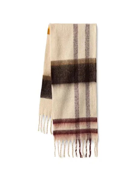 Bouclé fular Barbour în carouri
