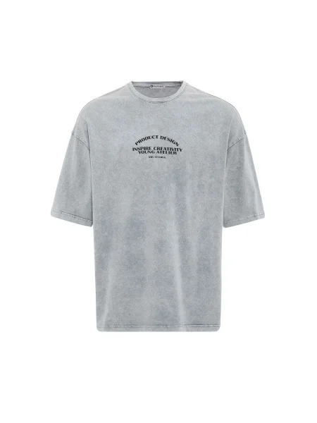 Dandalo Tricou gri negru