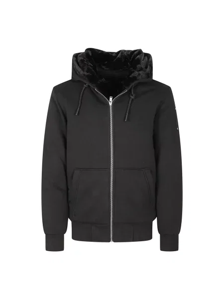 Bluza z kapturem Moose Knuckles klasyczna czarna