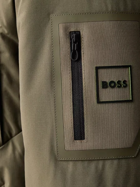 Парка Boss Green зеленая