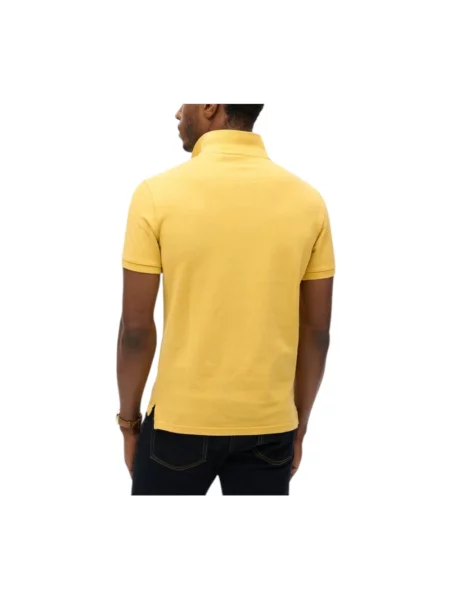 Koszulka polo Superdry żółta