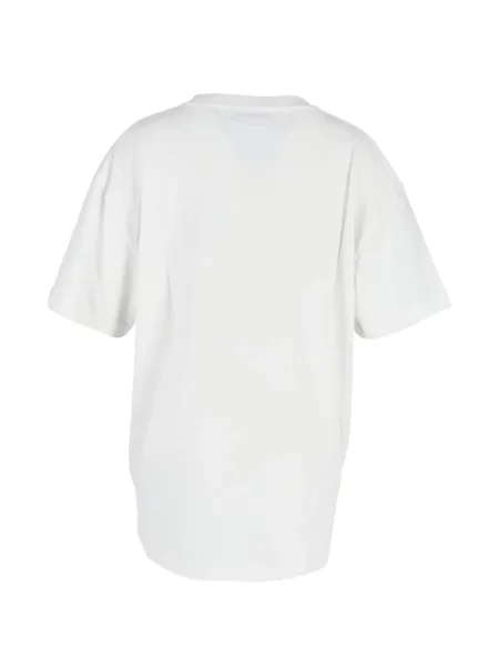 Tricou Palm Angels cu imagine scurt alb