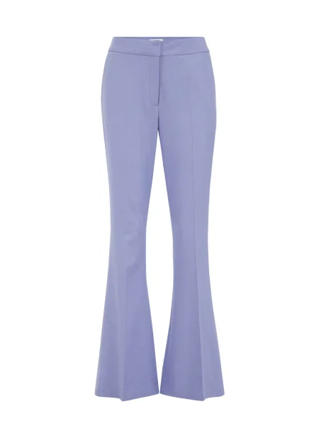 WE Fashion Nohavice svetlofialová