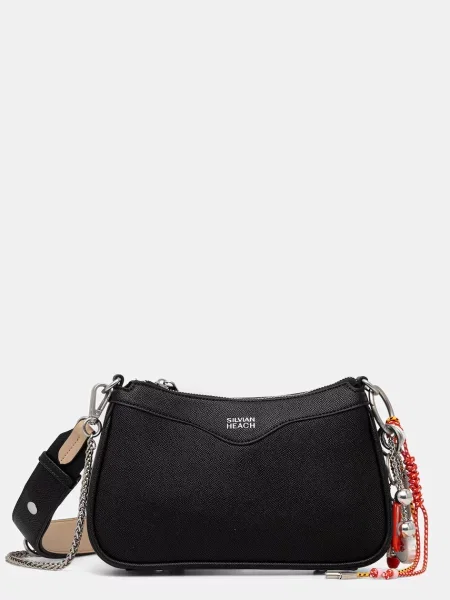 Silvian Heach geantă crossbody pentru femei PANDIA negru