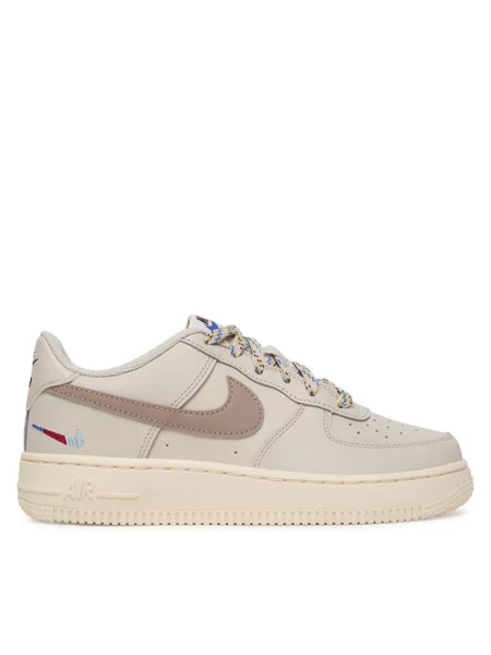 Sneakersy Nike Air Force 1 beżowe