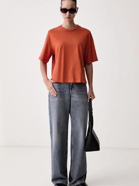 United Colors of Benetton tričko dámske oranžová