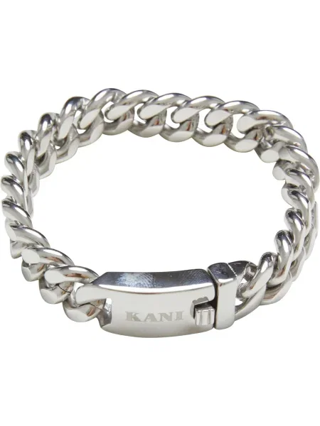 Karl Kani Zapestnica Link' srebrna