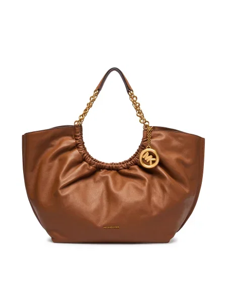 Ročna torba MICHAEL Michael Kors rjava