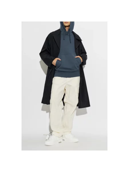 Bluza z kapturem Stone Island z kapturem z kamieniami niebieska