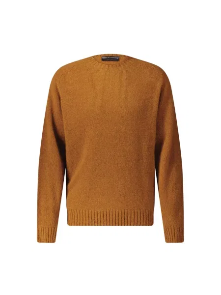 Sweter Filippo De Laurentiis pomarańczowy