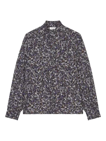 Cămașă Marc O'polo cu model floral cu imagine albastru