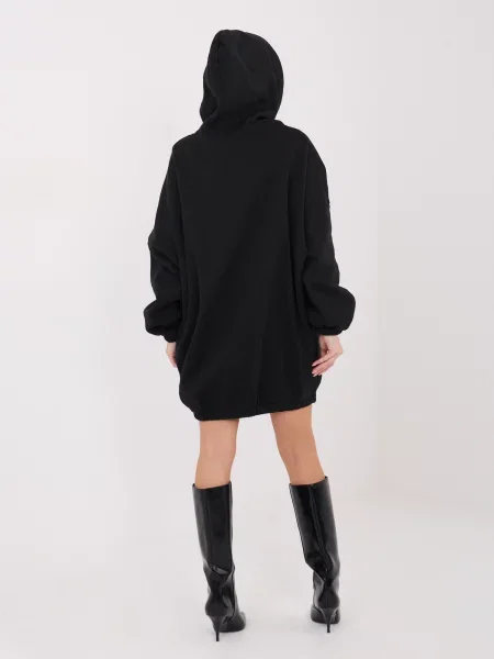 Rochie Factory Price cu glugă negru