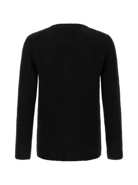 Пуловер Comme Des Garçons Shirt с кръгло деколте черно