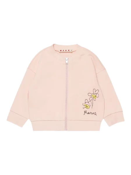 Bluza rozpinana dziecięca Marni różowa