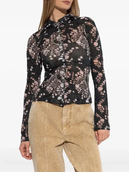 Długa koszula Avavav czarna