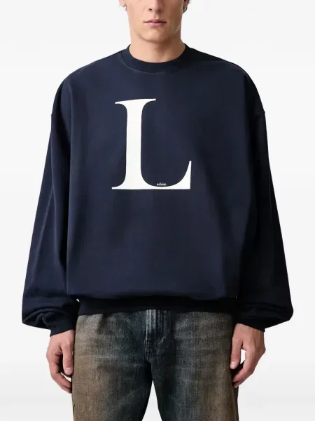 Суитчър Vetements с принт синьо
