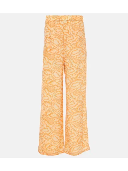 Pantaloni Stella Mccartney de mătase