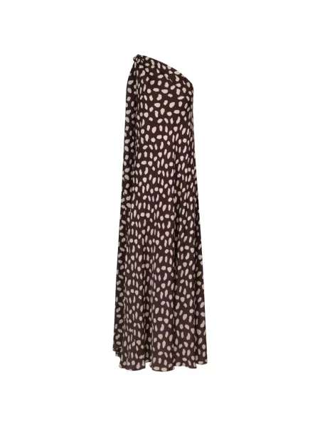 Maxi rochie maxi Johanna Ortiz cu imagine eleganta maro