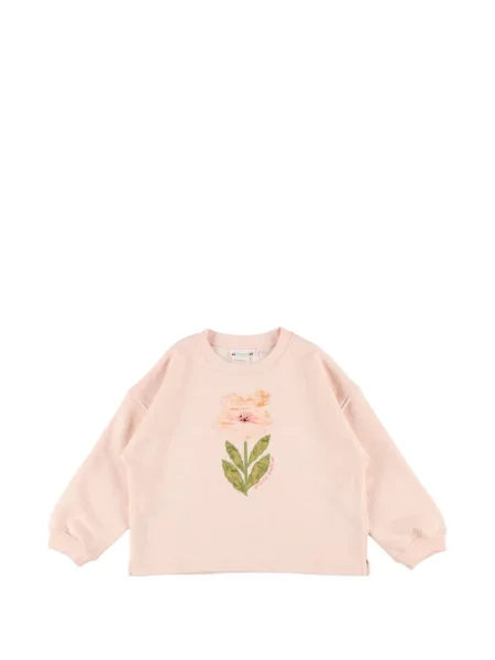 Bluza dziecięca Bonpoint różowa