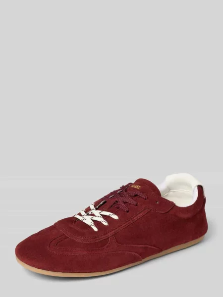 Sneakersy ze skóry ze sznurowaniem i gumową podeszwą Alohas