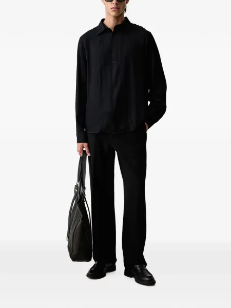 Lung cămașă Armani Exchange negru