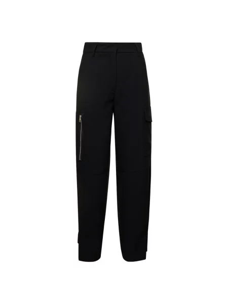 Spodnie cargo Plain Units czarne