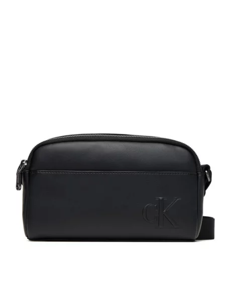Calvin Klein Crossover torbica Ck Camera Bag crna