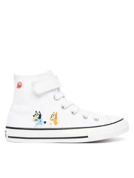 Teniși Converse Converse x Bluey Chuck Taylor All Star Easy On alb
