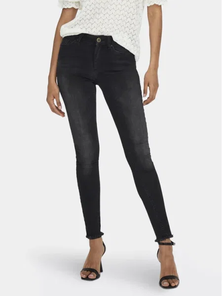 ONLY Blugi Blush Skinny Fit negru