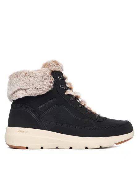 Skechers Gležnjače Glacial Ultra crna