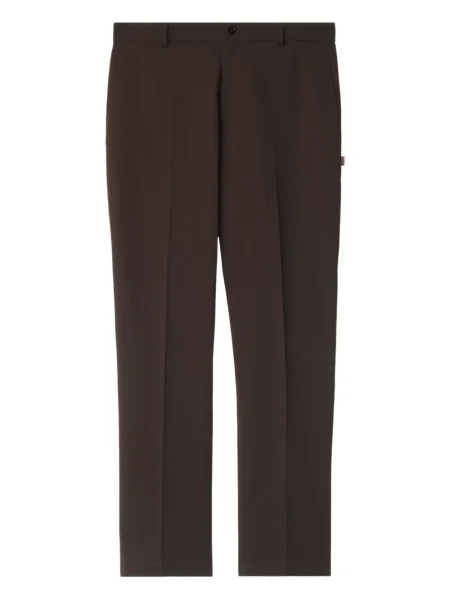 Pantaloni Burberry maro