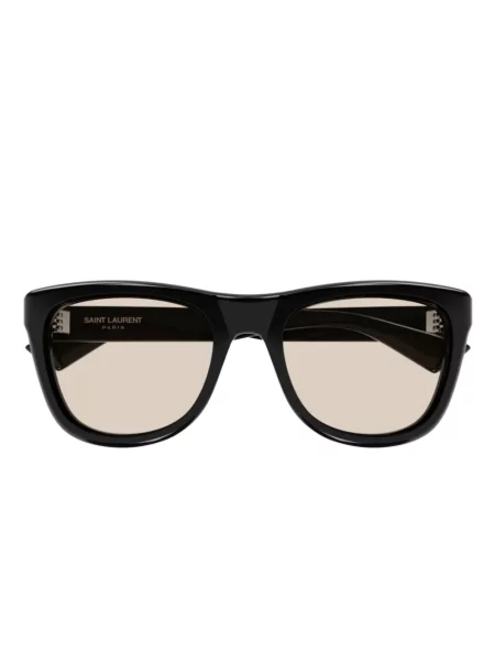 Ochelari de soare Saint Laurent Eyewear cu imagine negru