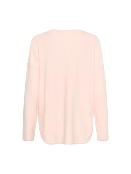 Dzianinowy sweter Part Two różowy