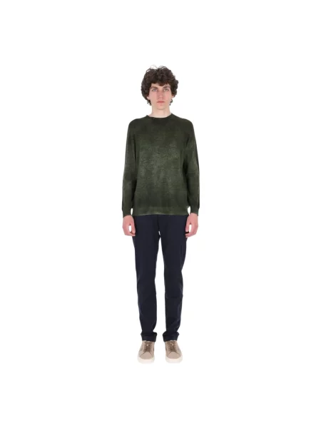 Sweter Avant Toi z kaszmiru dwustronny zielony