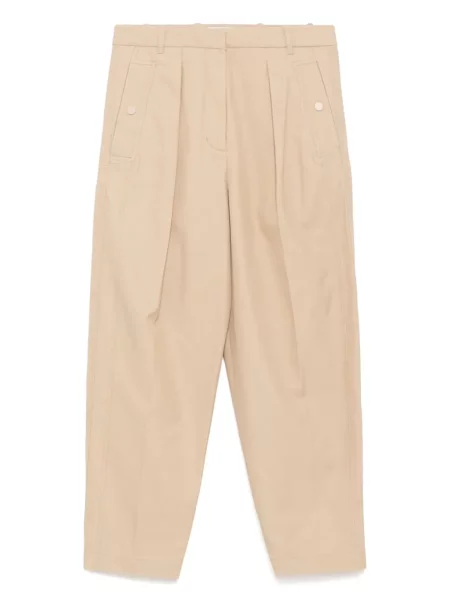 Pantaloni 3.1 Phillip Lim plisate maro