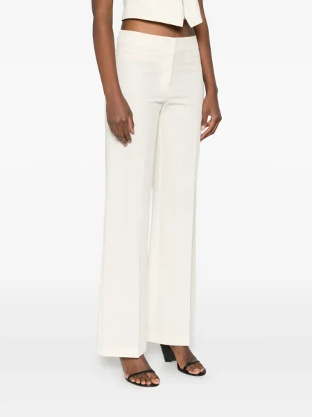 Pantaloni Patrizia Pepe alb