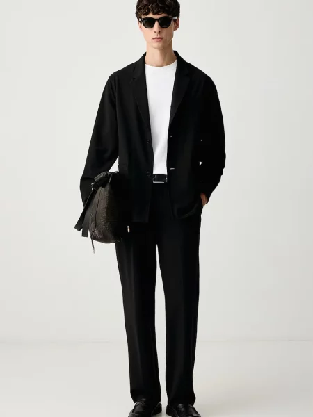 Armani Exchange geacă tip cămașă pentru bărbați negru