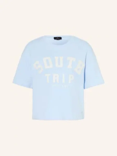 Monari Mikina tmavě modrá bílá