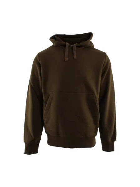 Bluza z kapturem Parajumpers polarowa z kapturem zielona