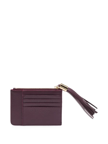 Portofel Lancel din piele verde