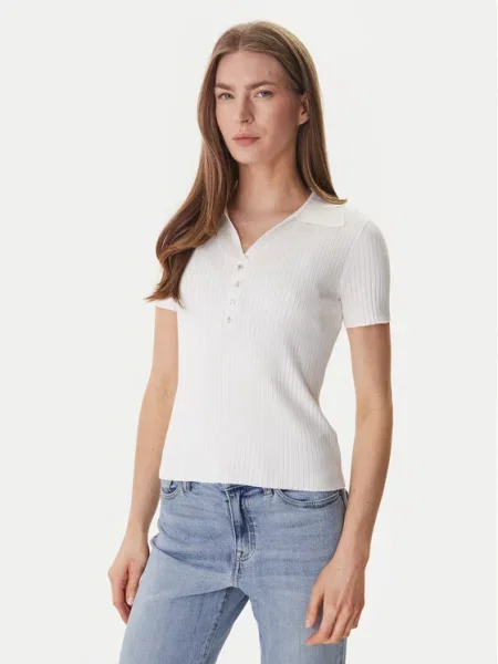 DKNY Polo Εκρού