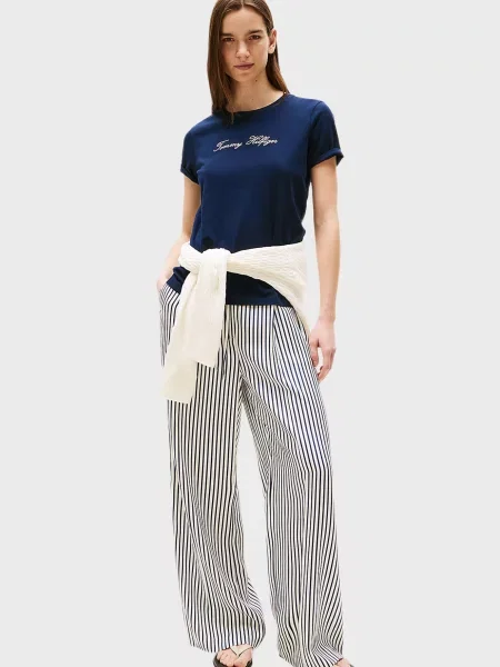 Футболка Tommy Hilfiger синя