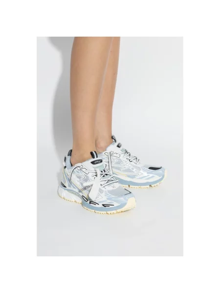 Sneakersy Off-white skórzane białe