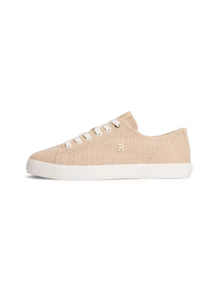 Sneakerși Tommy Hilfiger bej