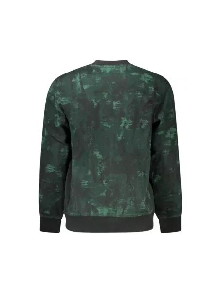 Wielobarwność bluza Hugo Boss elegancka zielona