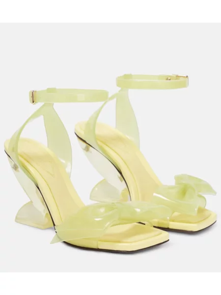 Sandale Zimmermann cu funde cu pană galben