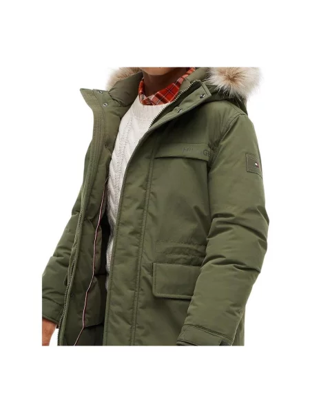 Bunda Tommy Hilfiger zelená
