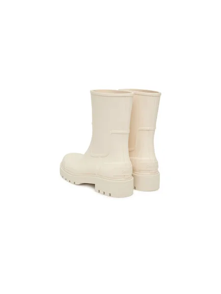 Gumicsizma Calvin Klein Jeans Mid Rainboot Rubber Ekru