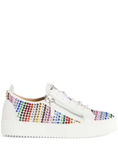 Sneakerși Giuseppe Zanotti alb